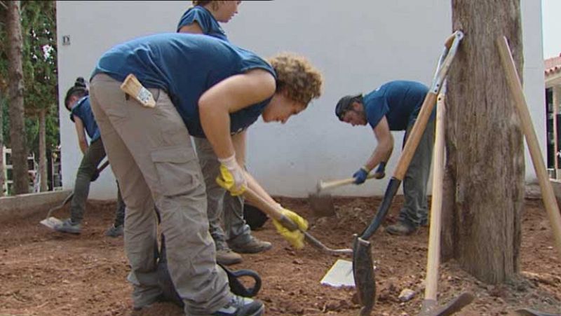 Primera exhumación de una víctima de la Guerra Civil financiada por crowfunding