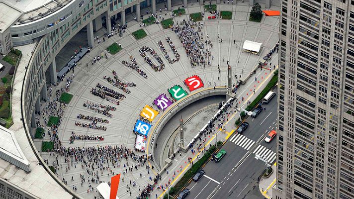 Telediario 1 - Tokio, eufórica con sus Juegos