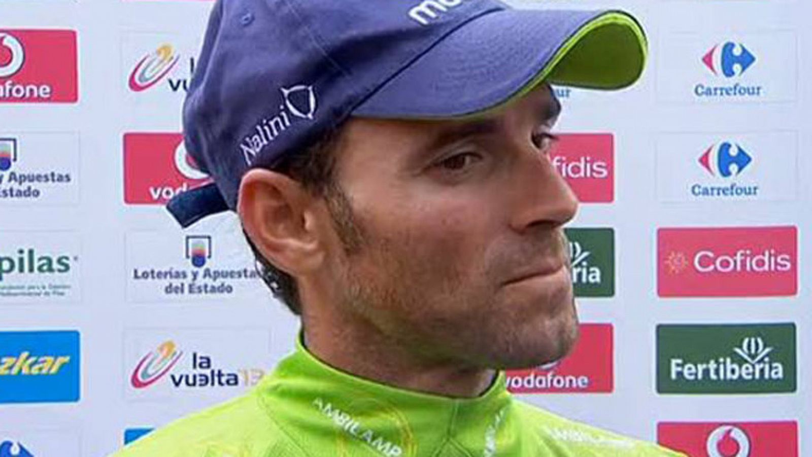 Valverde: "He visto a Nibali sufriendo"