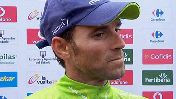 Valverde: "He visto a Nibali sufriendo"