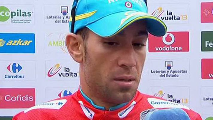 Vuelta ciclista a España - Nibali: "Ha sido una locura de etapa"