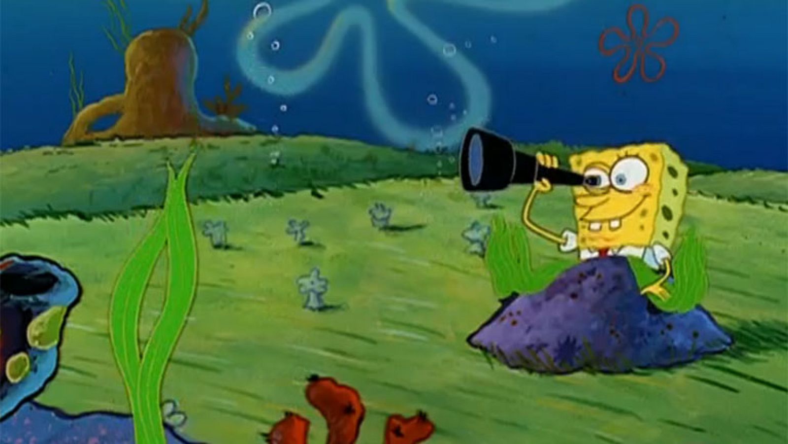 Una frase polémica en Bob Esponja