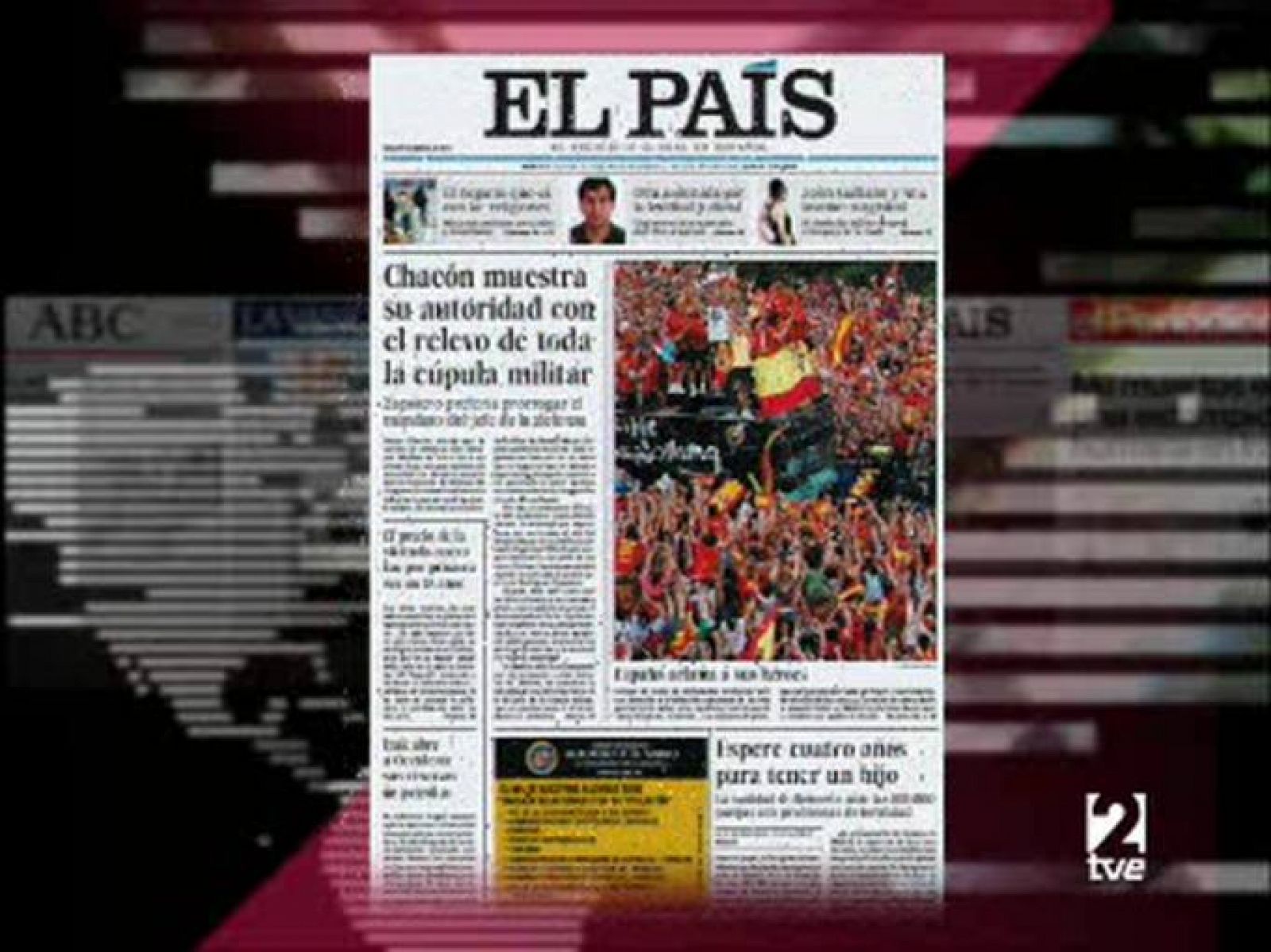 Las portadas de la mañana