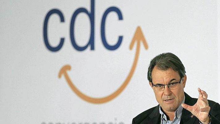 Telediario 1 - Debate político en Cataluña