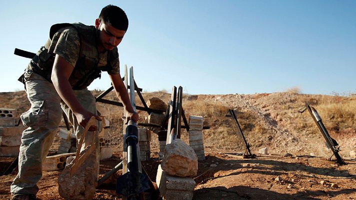 Telediario 1 - La guerra llega a Malula