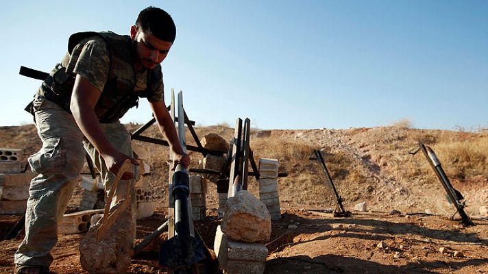 Telediario 1 - La guerra llega a Malula