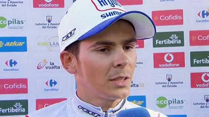Vuelta ciclista a España - Barguil: "Cuando me alcanzó Urán ahorré fuerzas para el final"