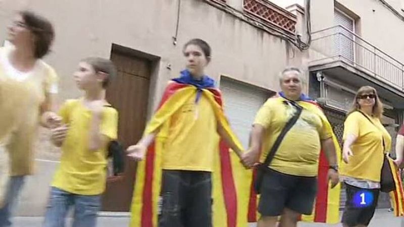 La subdelegación del Gobierno en Castellón prohíbe el último tramo la cadena humana en la Diada 