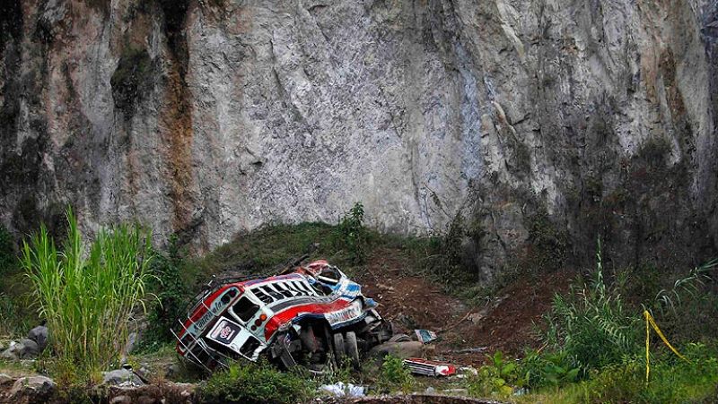 Accidente en Guatemala