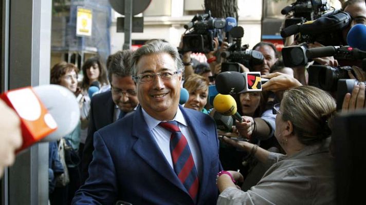 Telediario 1 - Declaraciones presidente PP andaluz