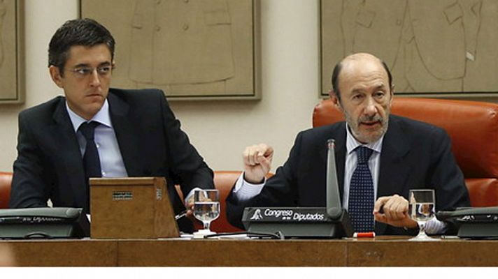 Telediario 1 - Reunión grupo parlamentario