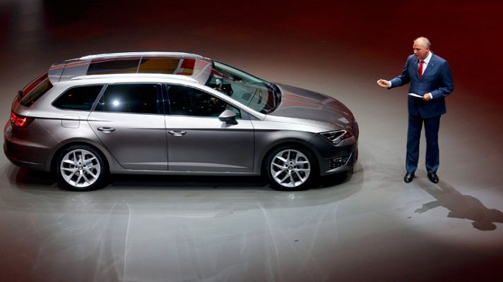 Telediario 1 - Salón del automóvil de Fránckfort