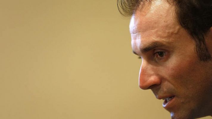 Telediario 1 - Valverde: "El descanso es muy importante y Nibali voló en helicóptero"