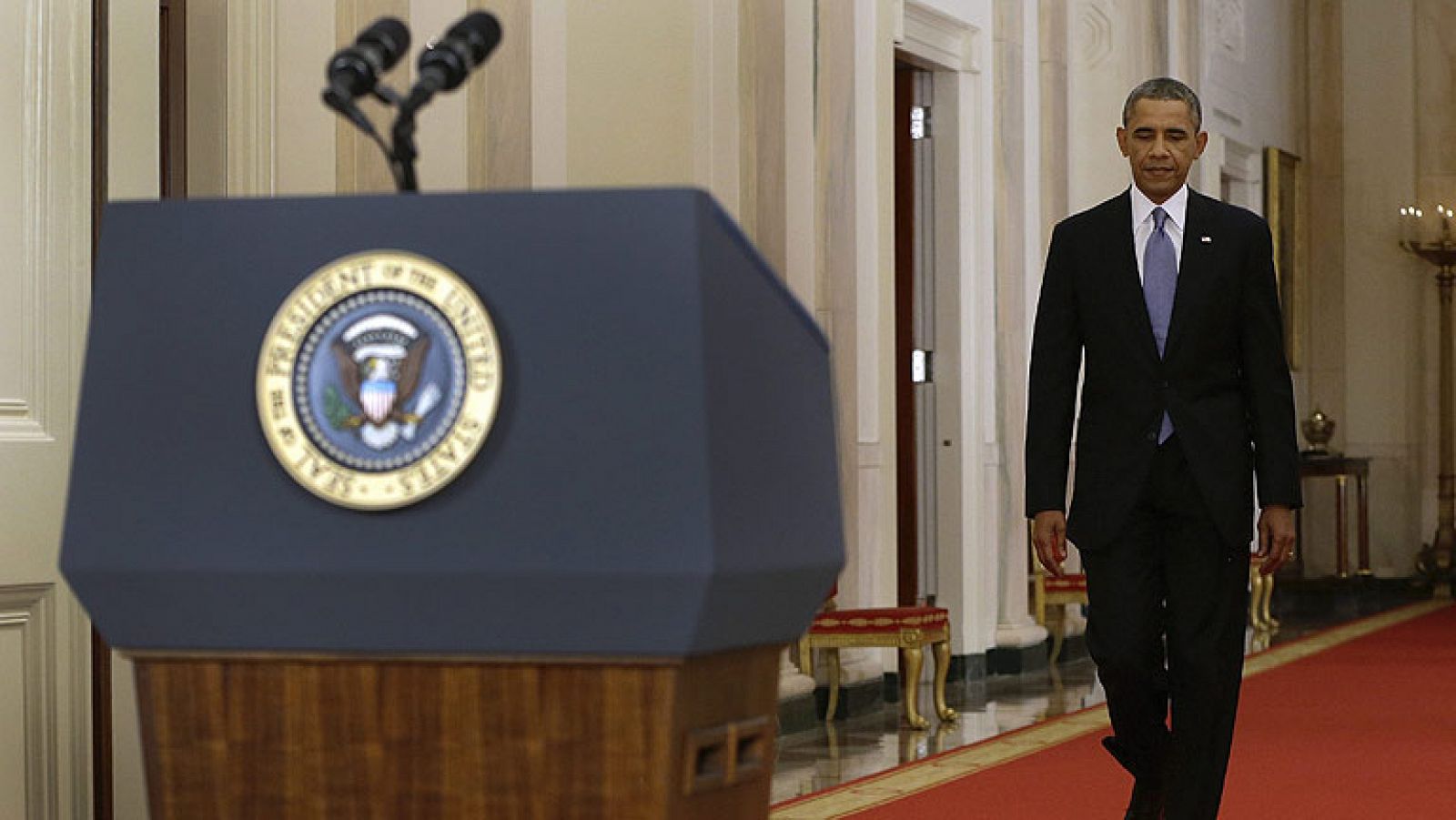 Telediario 1: Obama apela a la "moral" de EE.UU. para actuar contra el régimen sirio | RTVE Play