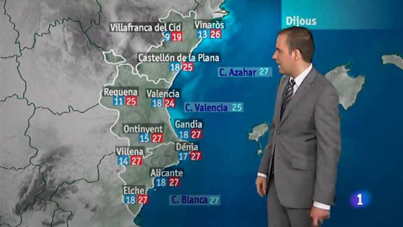 El tiempo en la Comunidad Valenciana - 11/09/13 - Ver ahora 