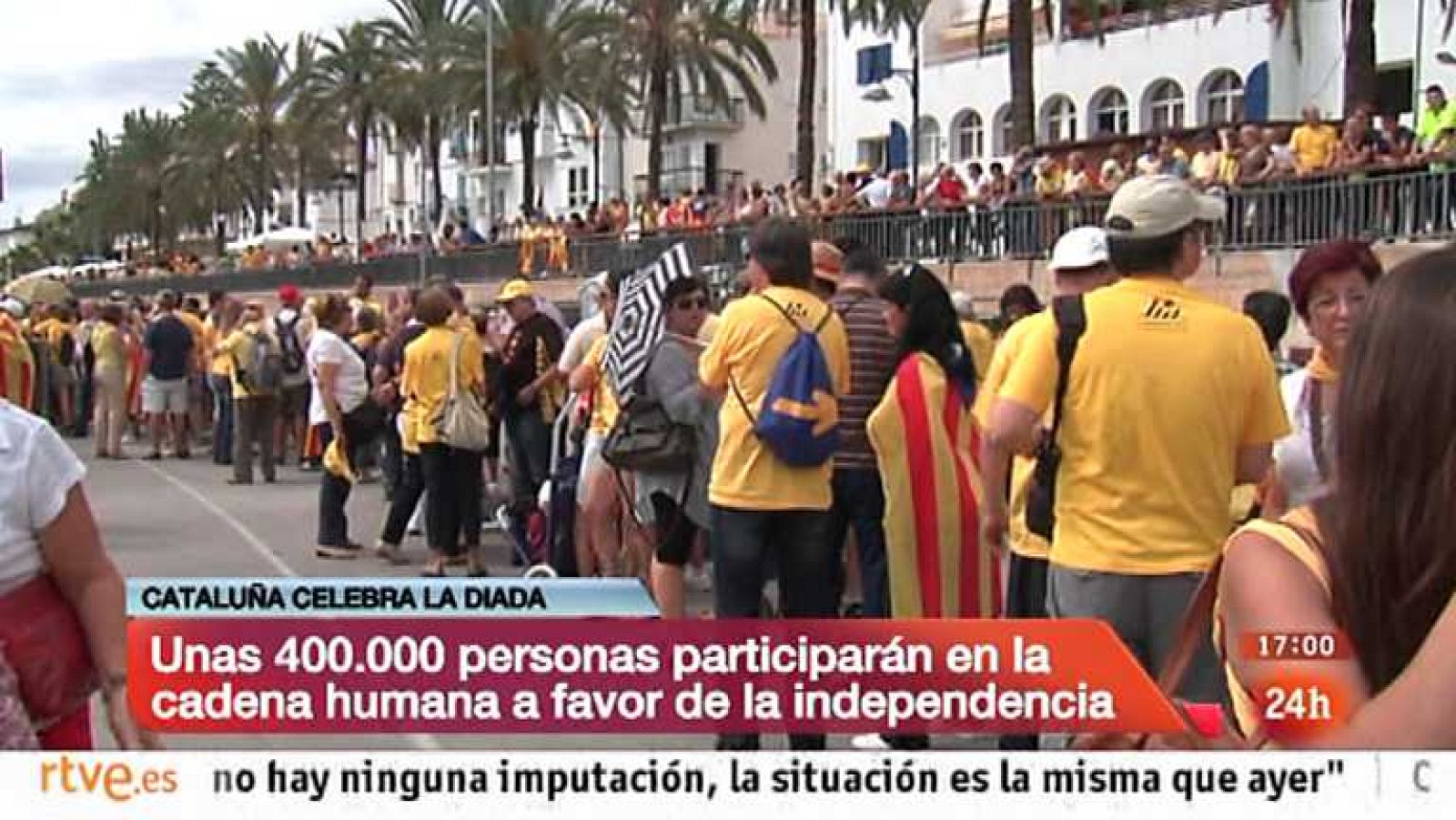 La tarde en 24 horas - Bloque 17 h. - 11/09/13 - Ver ahora