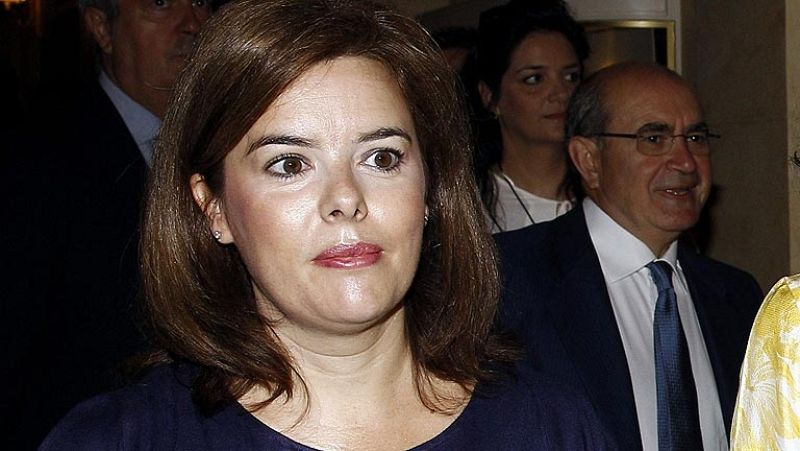 Soraya Sáenz de Santamaría sobre la Diada: "El Gobierno escucha a todos, también a los que se quedan en sus casas"