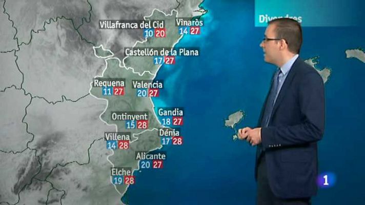 L'informatiu - Comunitat Valenciana - El tiempo en la Comunidad Valenciana - 12/09/13