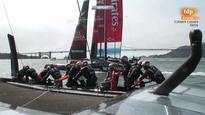 Vela - Copa Am��rica: regata 8