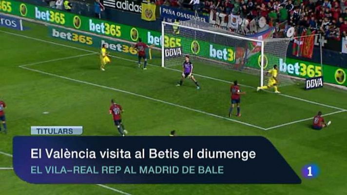 L'informatiu - Comunitat Valenciana - La Comunidad Valenciana en 2' - 13/09/13