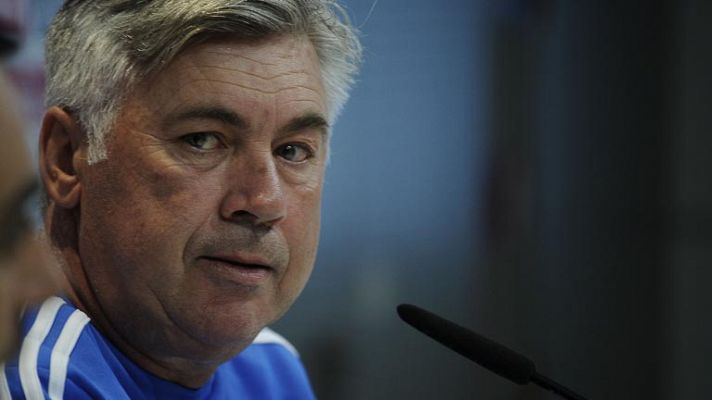 Telediario 1 - Ancelotti: "Bale va a jugar este sábado y Casillas será el portero en Champions"