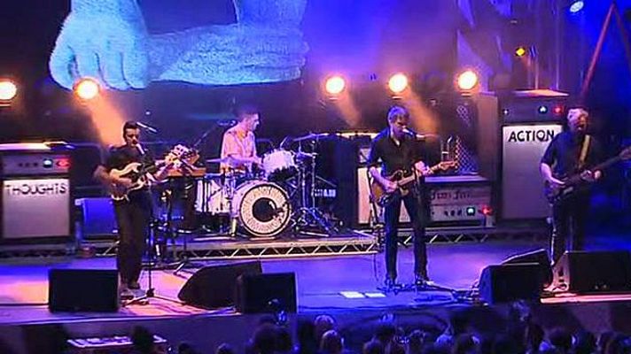 Telediario 1 - Franz Ferdinand en España