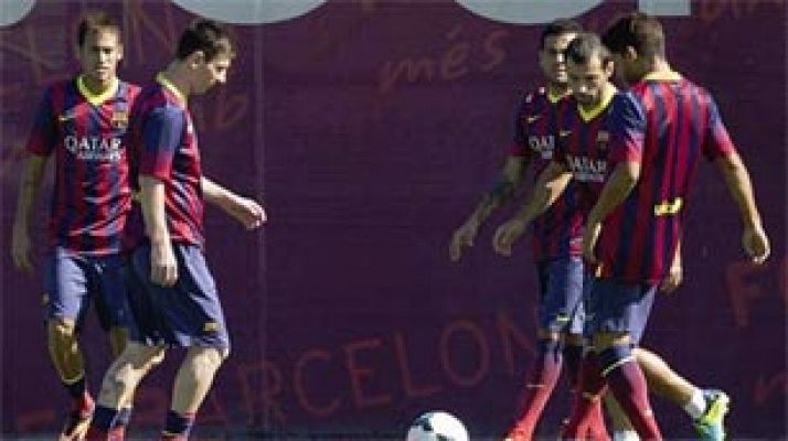 Telediario 1 - El Barca hará rotaciones ante el Sevilla