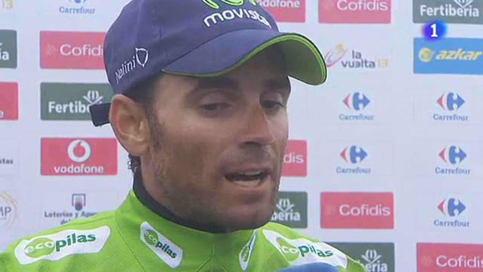 Valverde: "Esperaba que fallara alguno, pero no ha sido así" - Vuelta ciclista a España | Ver