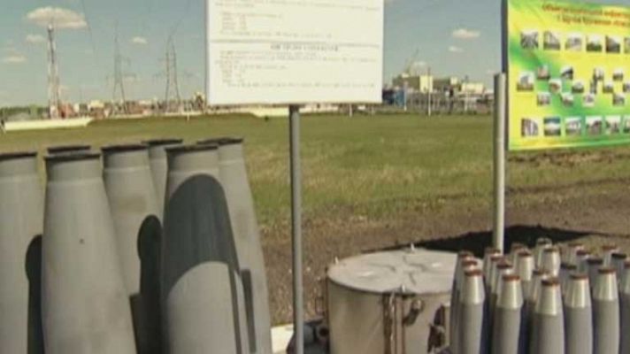 Telediario 1 - Arsenal químico en Siria