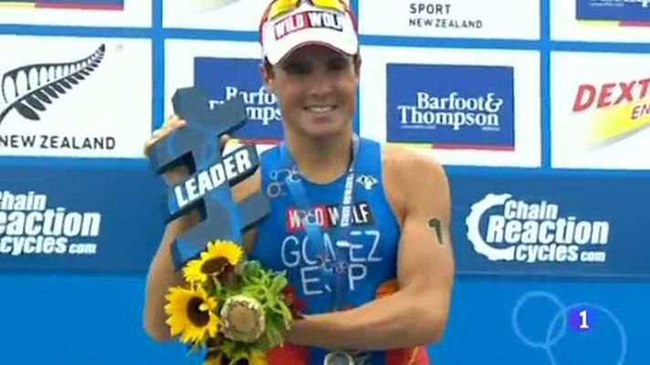 Telediario 1 - Goméz Noya se convierte en campeón del mundo de triatlón