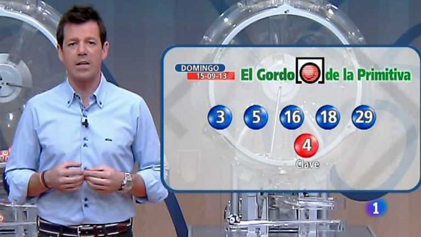 Loterías: Lototurf + Gordo de la Primitiva - 15/09/13 | RTVE Play