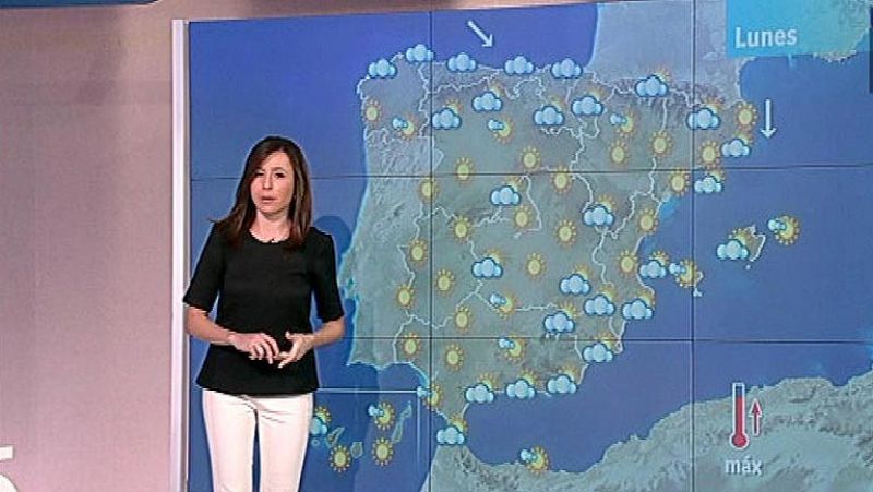 Nubes en el norte y en el sudeste podrían dejar lluvias 