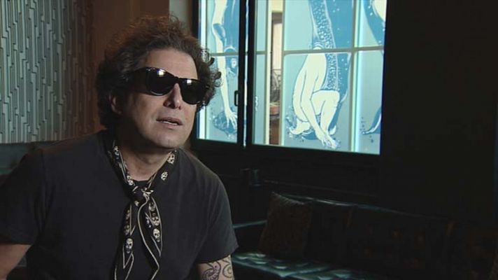 Telediario 1 - Nuevo trabajo de Andrés Calamaro