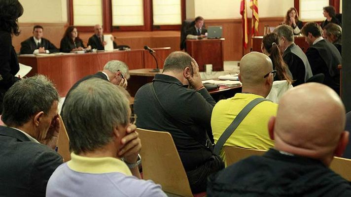 Telediario 1 - Juicio contra una presunta trama que protegía a macroprostíbulos en Barcelona