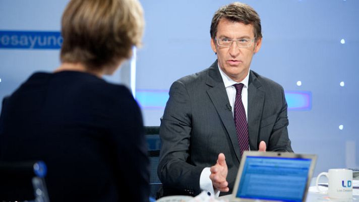 Los desayunos - Entrevista a Alberto Núñez Feijóo