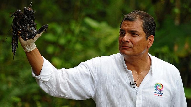 Correa: "Esto es Chevron Texaco, compatriotas" 