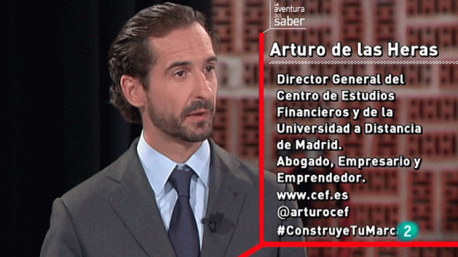 La Aventura del Saber. Arturo de las Heras. Marca Personal