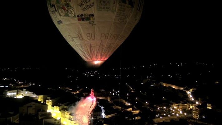 España a ras de cielo - El globo de papel de Betanzos