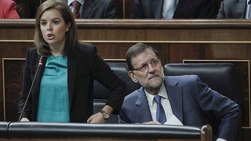 Sáenz de Santamaría, reta al PSOE a presentar una moción de censura 