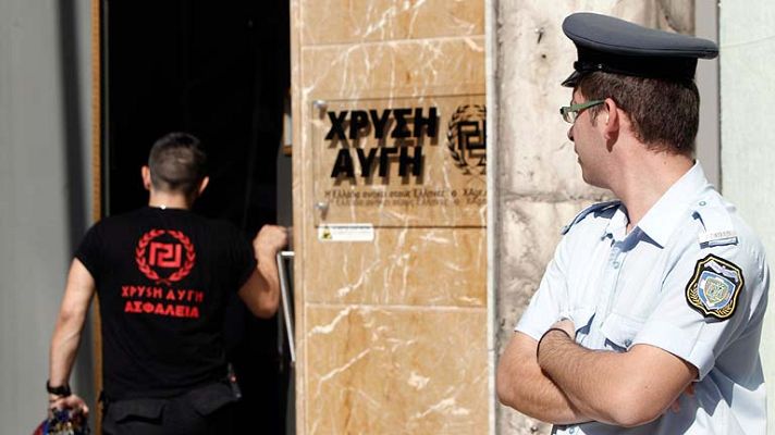 Telediario 1 - Asesinato neonazi en Grecia