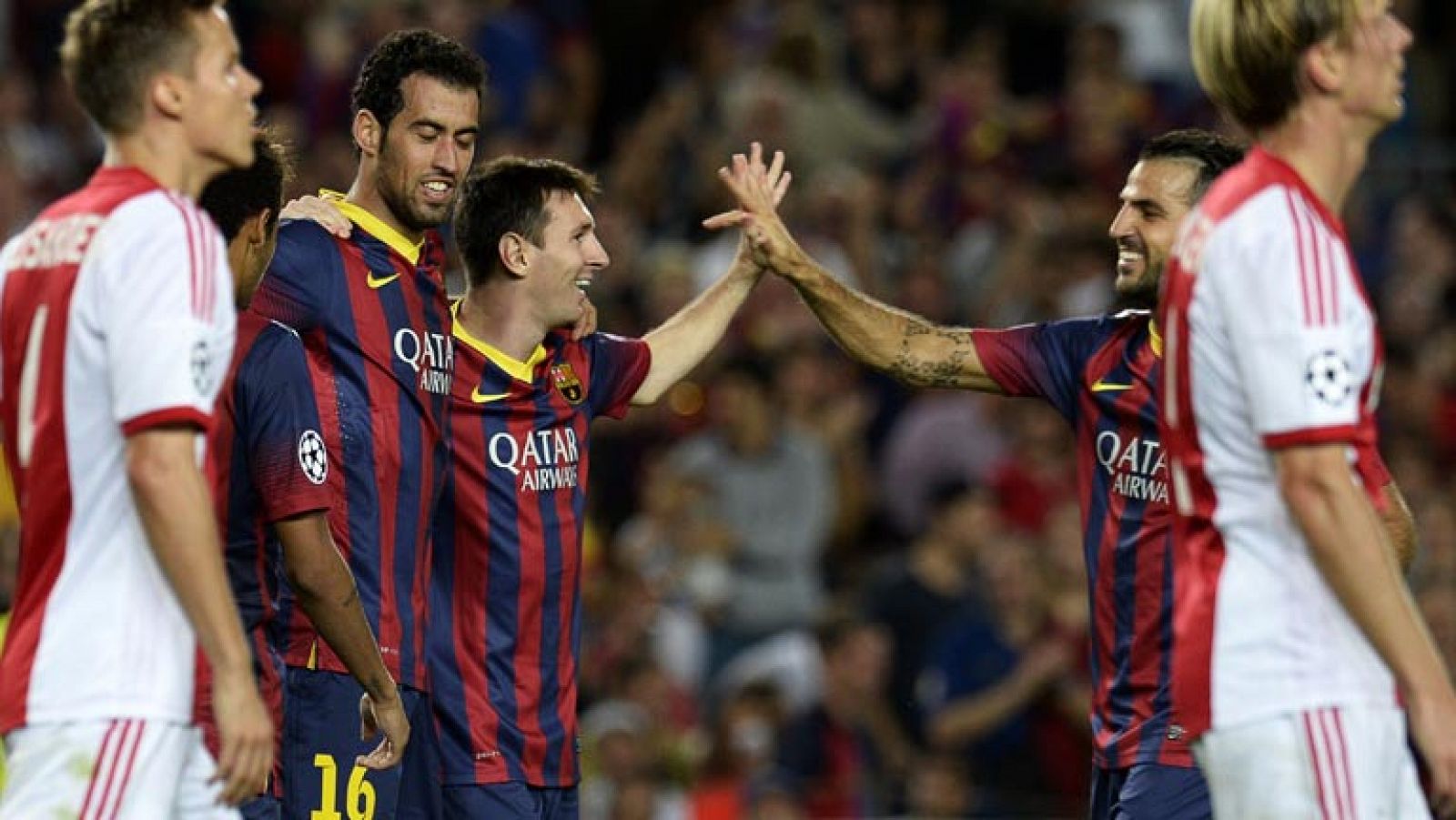 Sin programa: Messi se va del partido con un ''hat-trick' (4-0) | RTVE Play