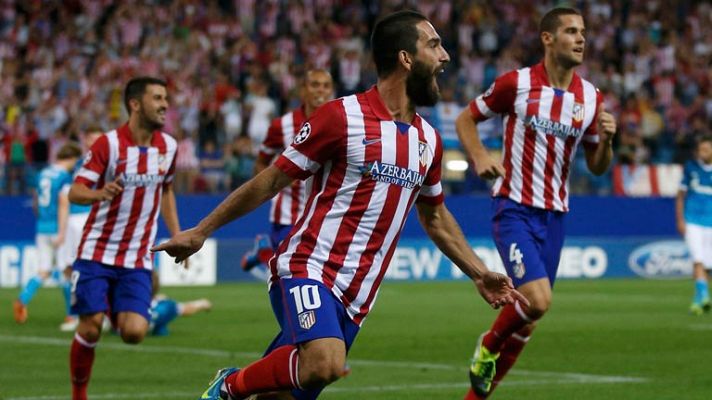 Arda adelanta al Atlético con suerte en un rebote (2-1)