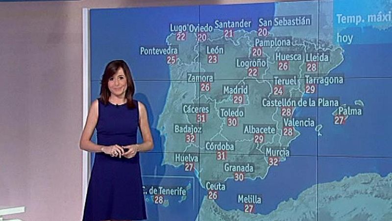 Precipitaciones débiles en el Cantábrico 