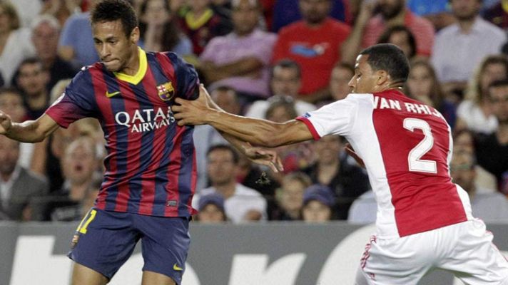 Telediario 1 - El Ajax siembra dudas en el estilo del Barça de Martino