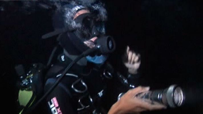 Buceo nocturno