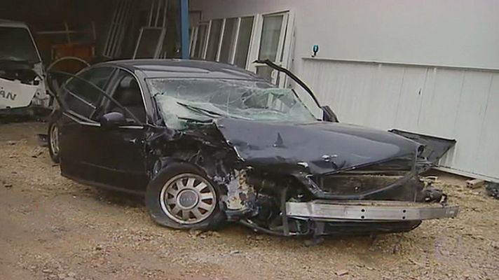 Telediario 1 - La crisis dispara un 60% los intentos de fraude a aseguradoras en los últimos seis años