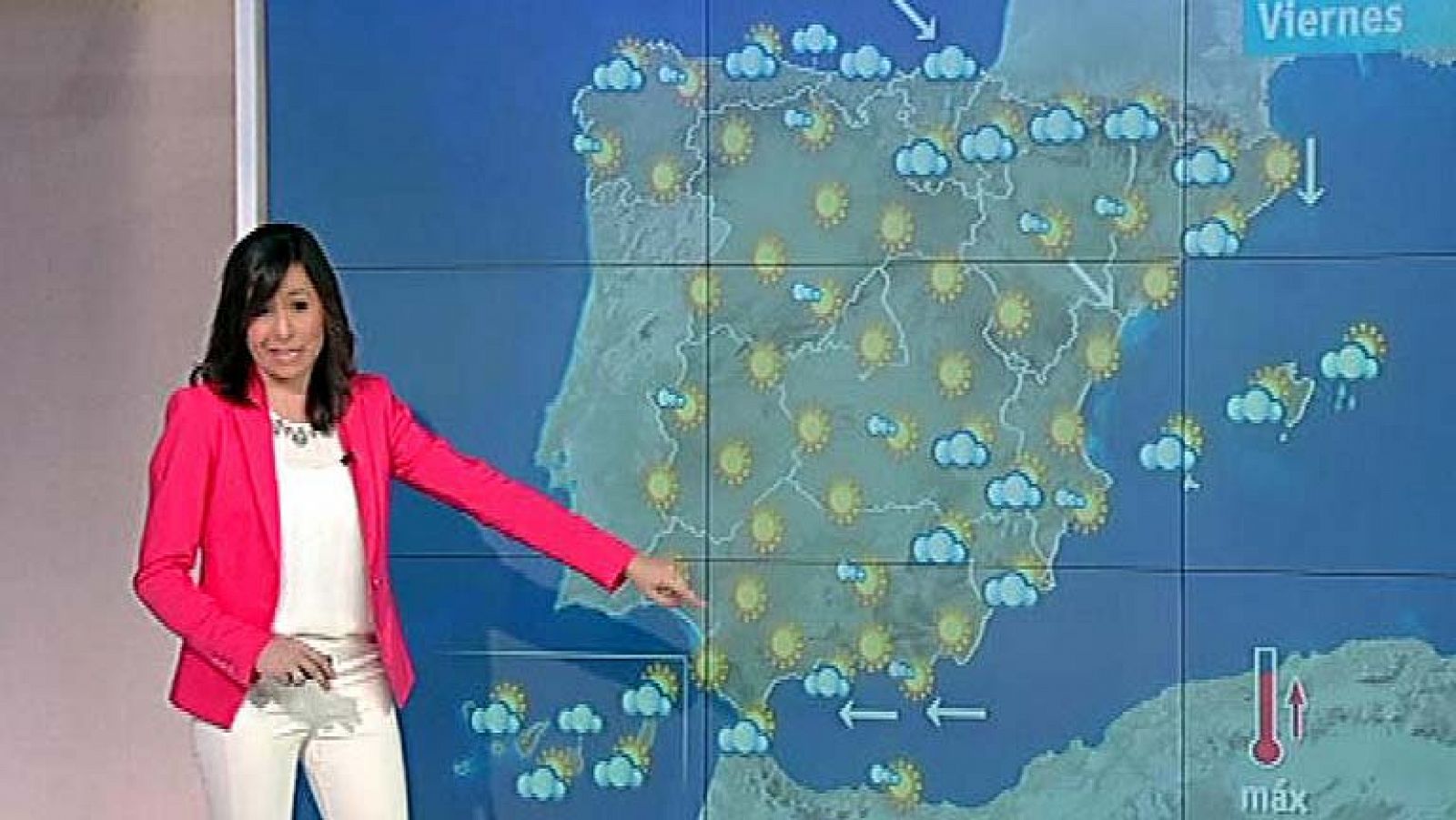 Cielo poco nuboso y temperaturas en ascenso - El tiempo | Ver