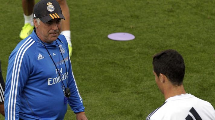 Telediario 1 - Ancelotti: "No necesitamos 30 pases para atacar"