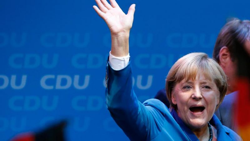 Angela Merkel se hace con su tercera victoria electoral aunque no consigue mayoría absoluta