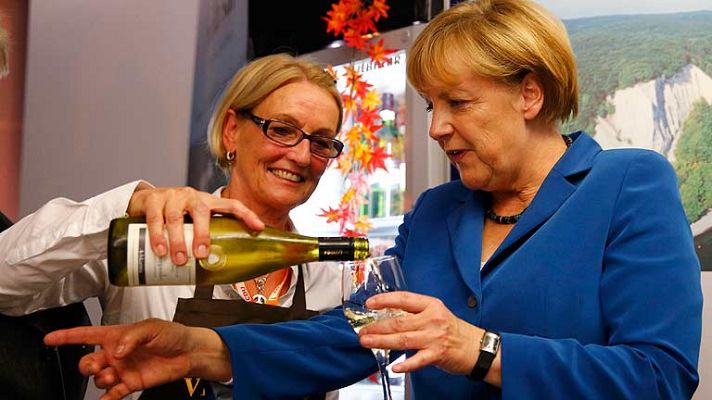 Telediario 1 - Merkel en la prensa alemana